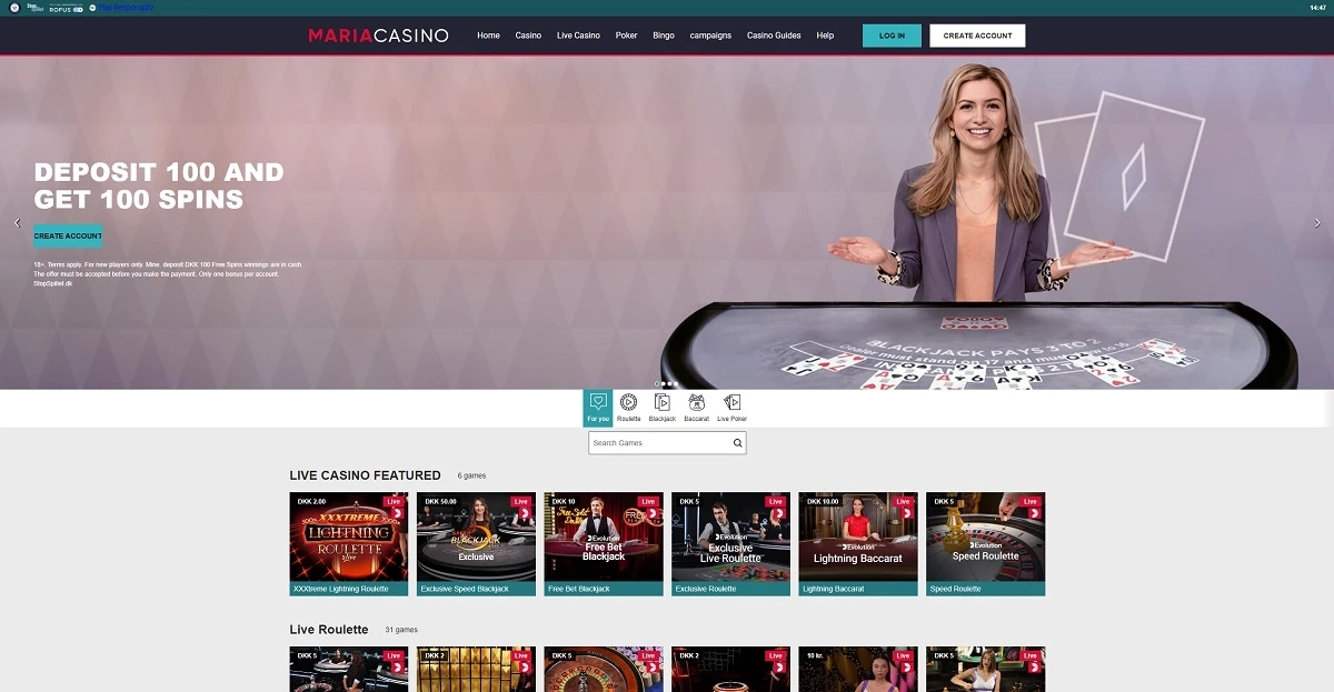 Maria Casino: Eksklusive Bonuser for Spillere